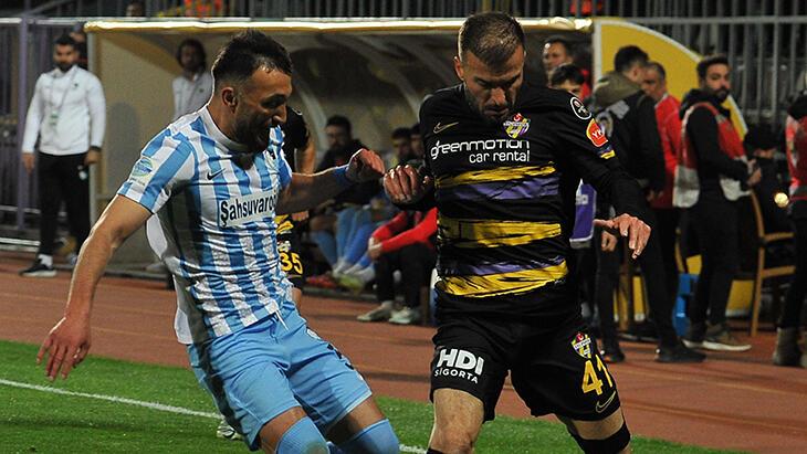 Eyüpspor - Erzurum FK maçında kazanan çıkmadı
