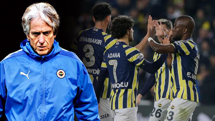 Fenerbahçe'de Jorge Jesus'un dörtlü sistemi dikkat çekti! İnanılmaz fark