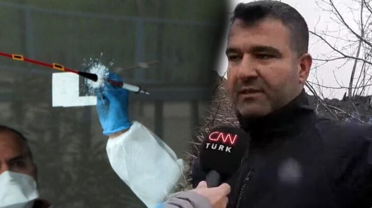 Hırsıza sıktığı 2 kurşun ÂLÂ Parti binasına isabet etti! O şantiye şefi CNN TÜRK'e konuştu