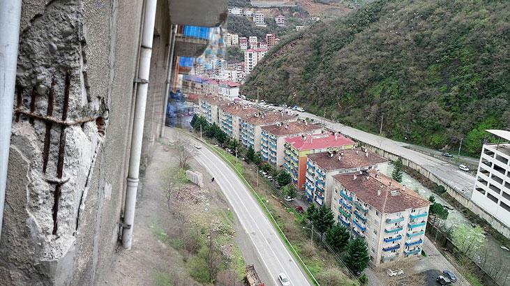 Trabzon zelzeleye hazırlanıyor; riskli bloklara yıkım