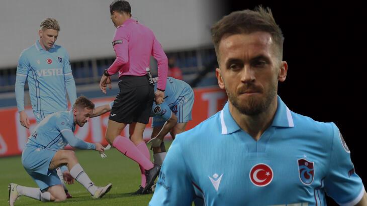 Trabzonspor'da Edin Visca şoku! 3'üncü sefer sakatlandı