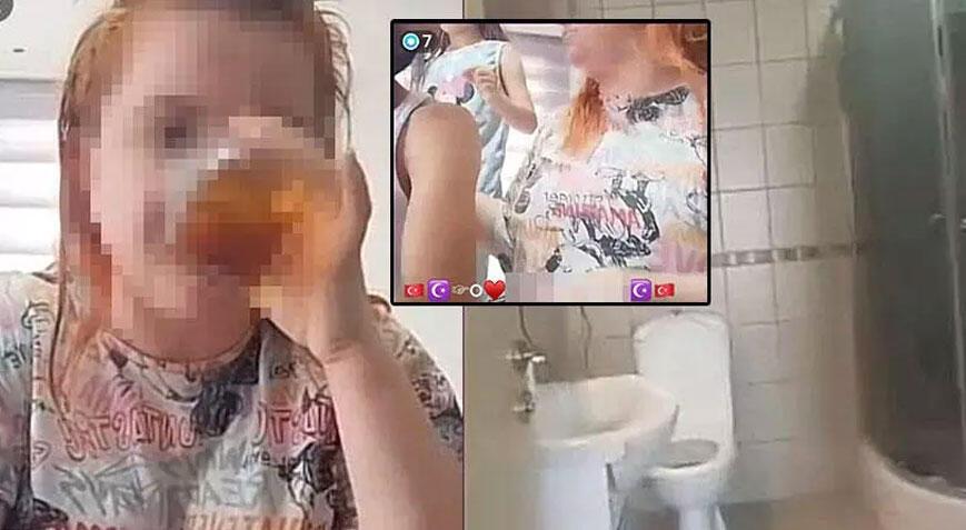 7 yaşındaki kızını sevgilisi ile duş sokup canlı yayın açmıştı! Flaş gelişme