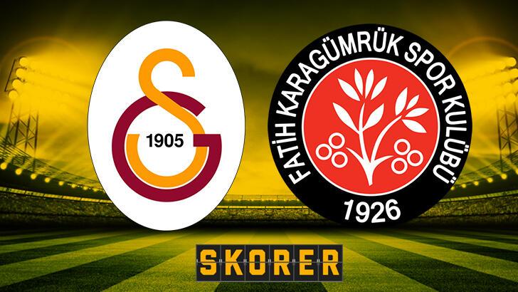 CANLI ANLATIM | Galatasaray - Fatih Karagümrük