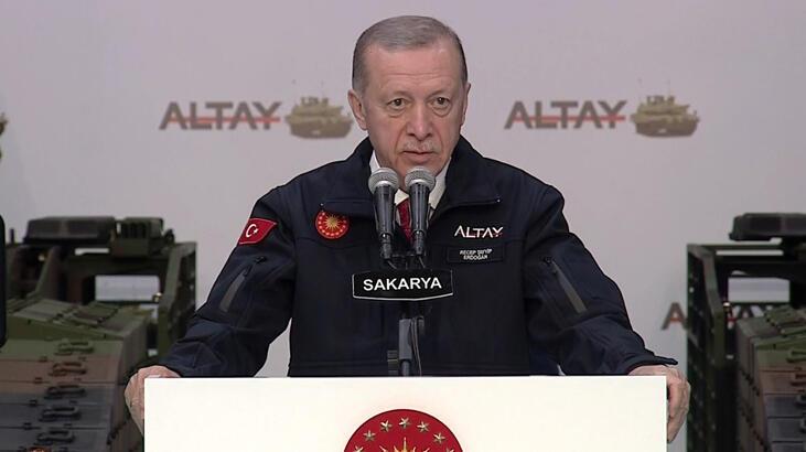 Erdoğan: Gayemiz tam bağımsız savunma sanayii