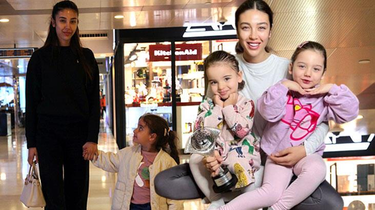 Hasret Ada Şahin'in kızıyla alışveriş keyfi