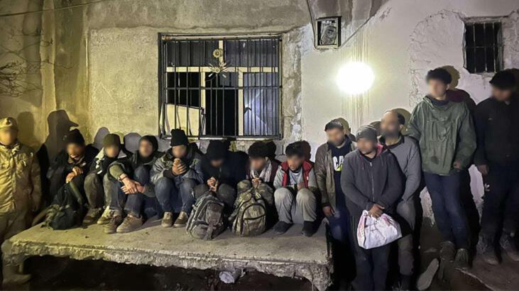 İhbar sonrası harekete geçildi! Van'da 13 kaçak göçmen yakalandı