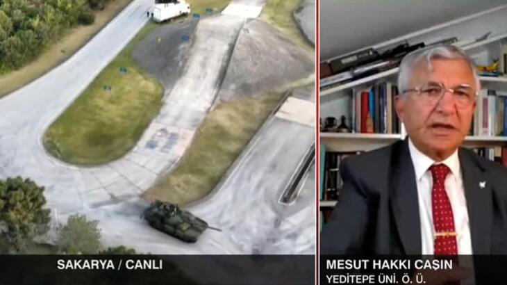 Mesut Hakkı Caşın CNN TÜRK'te Altay Tankı'nı kıymetlendirdi: Türkiye artık dünya savunma pazarına girmiştir