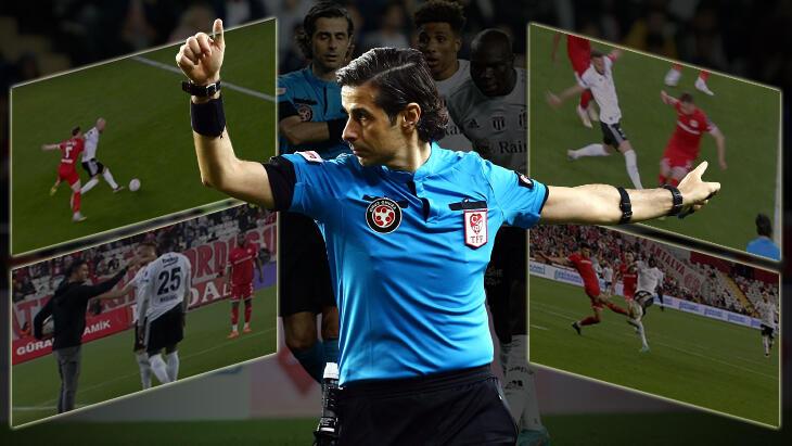 Antalyaspor - Beşiktaş maçında tartışılan penaltı ve kırmızı kart durumu: İhraç edilmesi gerekiyor!