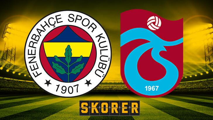CANLI ANLATIM | Fenerbahçe - Trabzonspor