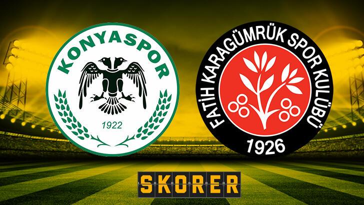 CANLI ANLATIM | Konyaspor - Fatih Karagümrük