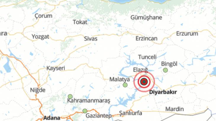 Diyarbakır'da 4.2 büyüklüğünde sarsıntı
