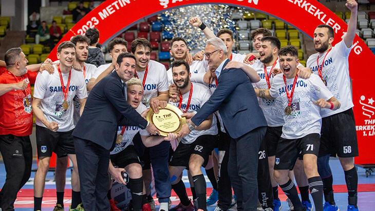 Erkekler 1. Ligi'nde Bahçelievler Belediye Spor şampiyon oldu