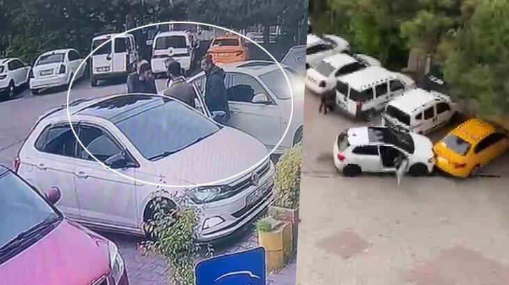 Esenyurt'ta otoparktaki arabayla cinayetin güvenlik kamerası imajları ortaya çıktı