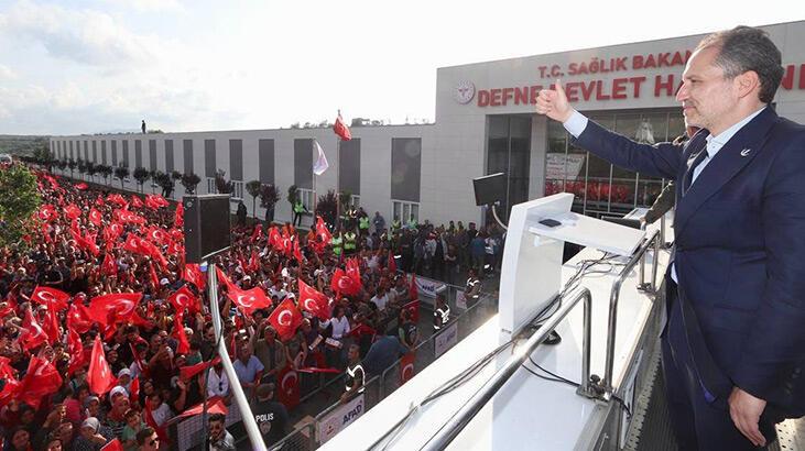 Fatih Erbakan: 28 Mayıs’ta bütün sarsıntı bölgesi kazanacak