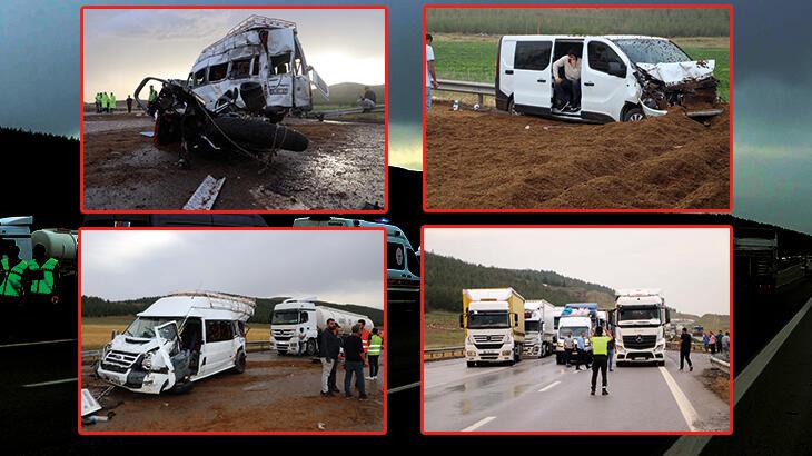 Gaziantep’te zincirleme kaza: 2 meyyit, 20 yaralı