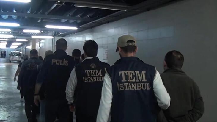 İstanbul'da terör opesyonunda gözaltına alınan 3 kişi tutuklandı