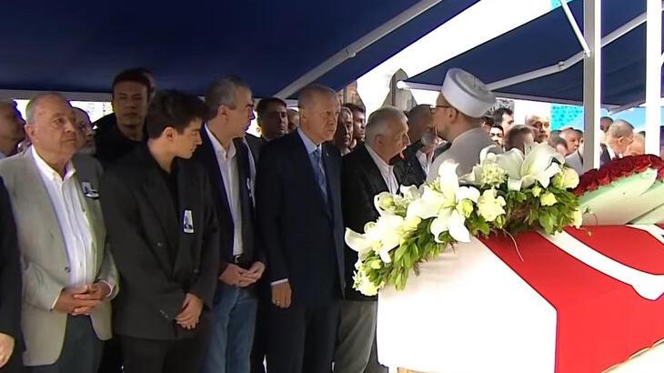 Mehmet Barlas'a veda! Erdoğan cenaze merasiminde