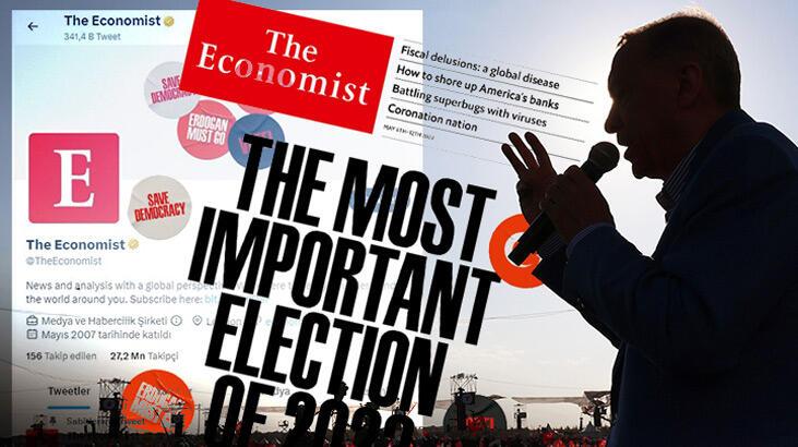 The Economist Erdoğan'ı yeniden gaye aldı! AK Parti'den reaksiyon geldi