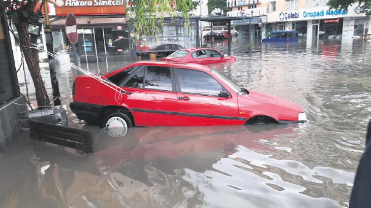 Ankara ve 4 vilayet için yağış ve sel uyarısı yapıldı