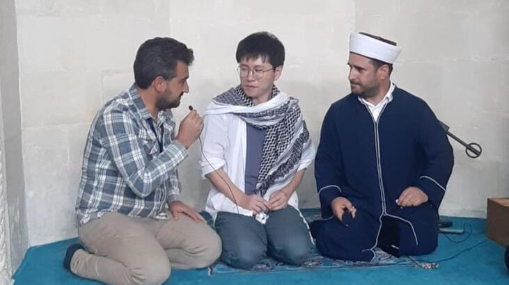 Güney Kore'den Diyarbakır'a geldi Müslüman oldu! Onun ismi artık Yusuf
