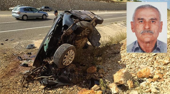 Adıyaman'da kaza! Takla atan arabanın şoförü hayatını kaybetti