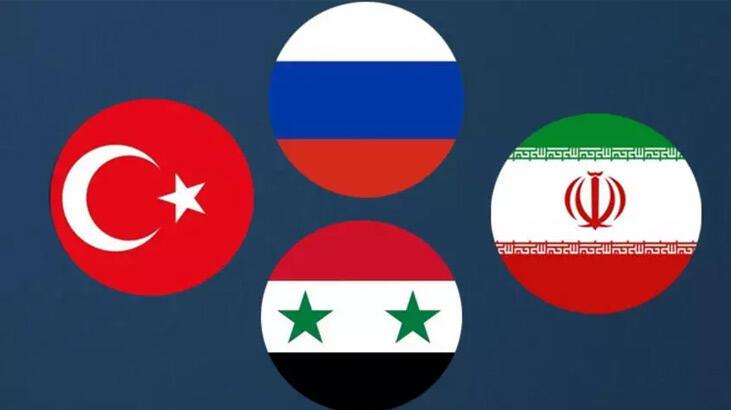 Astana'da Suriye bahisli 4'lü toplantı bugün yapılacak