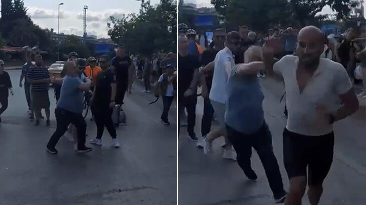 Kadıköy'de iki küme ortasında keserli kavga! 