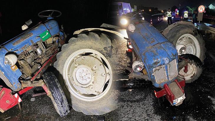 Aydın'da traktörle araba çarpıştı: 6 yaralı