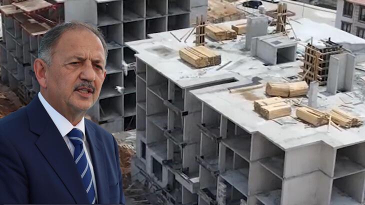 Bakan Özhaseki: Nurdağı'nda 456 konutumuzun kaba inşaatını tamamladık