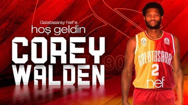 Galatasaray Nef, oyun kurucu Corey Walden’ı 1+1 yıllığına takımına kattı