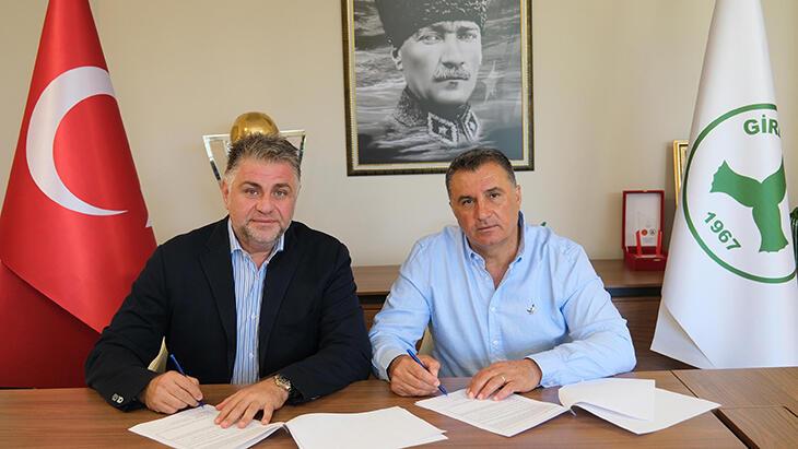 Giresunspor, teknik yönetici Mustafa Kaplan ile 1 yıllık mukavele imzaladı