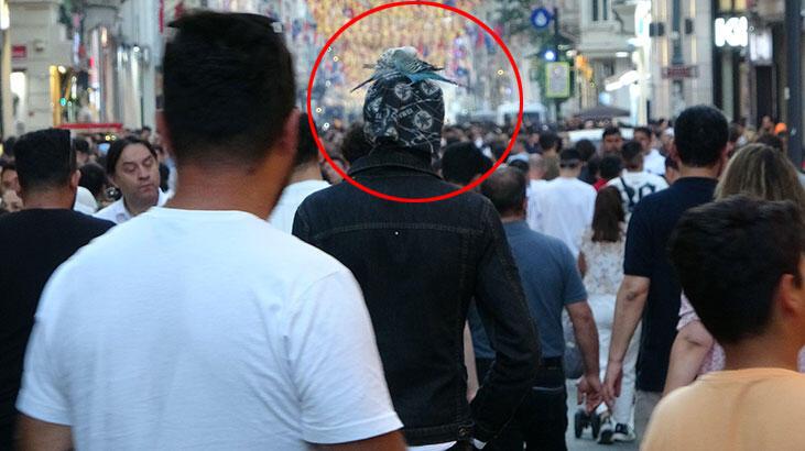 Taksim'de şaşırtan görünüm: Akşama kadar başımdalar