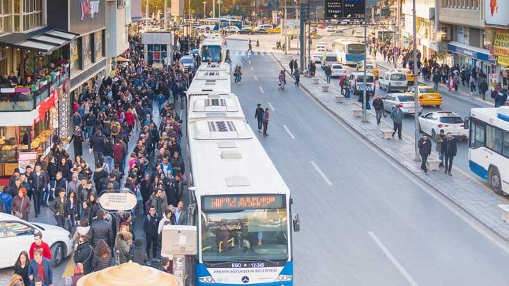 Ankara’da toplu taşımaya yüzde 57 artırım
