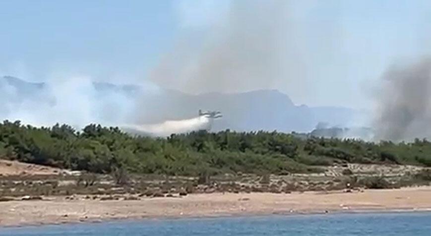 Antalya'da korkutan orman yangını! Gruplar alarma geçti