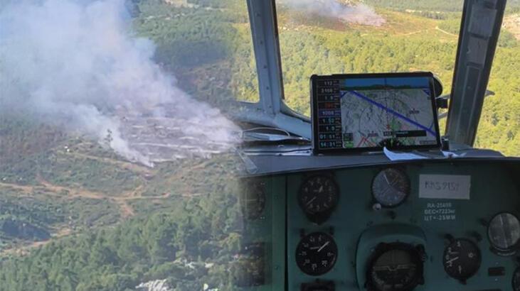 Burdur'da korkutan orman yangını denetim altına alındı