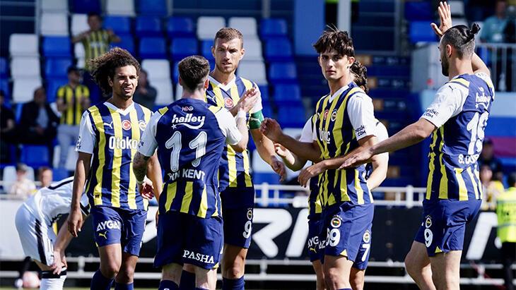 Fenerbahçe hazırlık maçında Neftçi Bakü'yü 1-0 mağlup etti