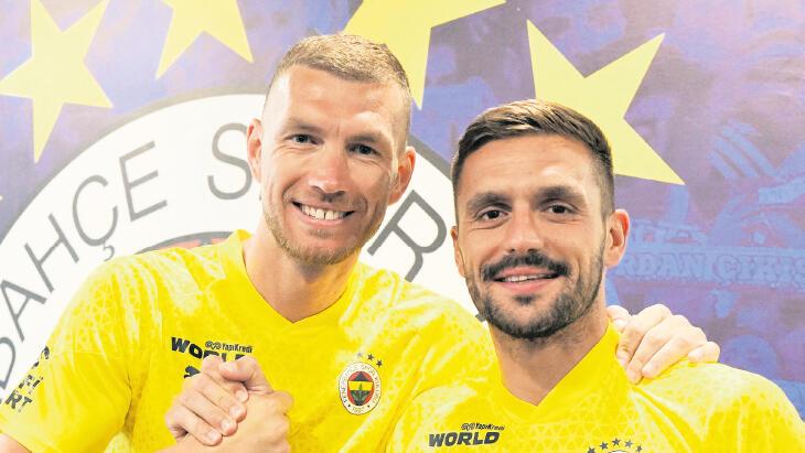 Fenerbahçe'de Edin Dzeko'dan Dusan Tadic'e ağır ilgi