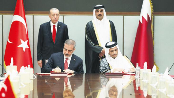 Katar ile iş birliği muahedesi