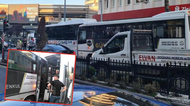 Nevşehir'de 2 halk otobüsü çarpıştı: 9 yaralı